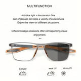 🔥Sports smart photochromic reading glasses