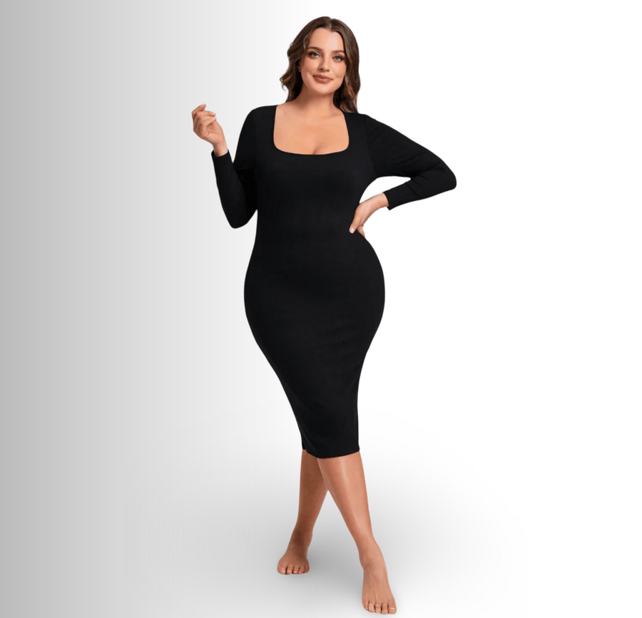 Soft Sculpt Dress - Celyora™