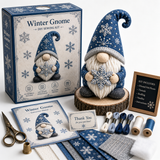 🧵DIY Patchwork Gnome Craft Kit for Handmade Home Décor🧙‍♂️
