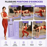 Planche Pilates 8-en-1 | CelyoraFit™
