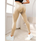 High Waisted And Hip Lifting Yoga Elastic Quick Drying Tight Pants