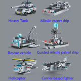 Epic Navy Warship Building Set