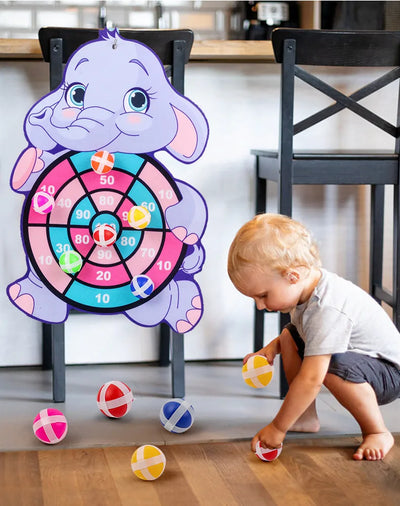 Sticky Animal Dart Fun Board