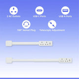 Rotating Power Plug Extender