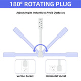 Rotating Power Plug Extender