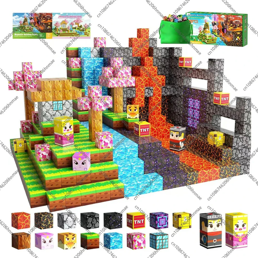 Magnetic Adventure Cube Set