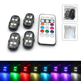 Lumières d'ambiance LED vibrantes pour voiture