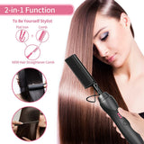 Peigne magique pour cheveux lisses