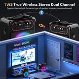 Party-Ready Bluetooth Karaoke Set