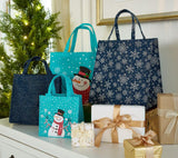 Bolsas de regalo reutilizables Snowella™ (paquete de 12)